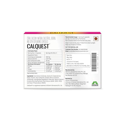 Alchem Life-CalQuest-Natural Care for Bone Health (Pack 3)