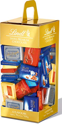 Lindt Swiss Premium Chocolate Napolitains Assorted Chocolates Box, 500 Grams