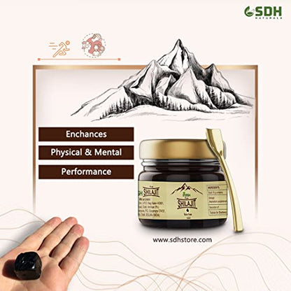 SDH Naturals Pure & Natural Shilajit/Shilajit Resin 15gm