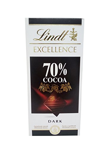 Lindt Excellence Chocolate - 70 Percent Coca Dark, 100g Carton