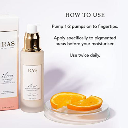 Ras Luxury Oils Flaunt Pigmentation Correction Serum for Face, Body, Underarms, Intimate - 50ml
