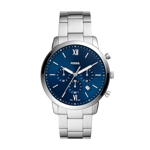 Fossil Neutra Analog Blue Dial Men's Watch-FS5792