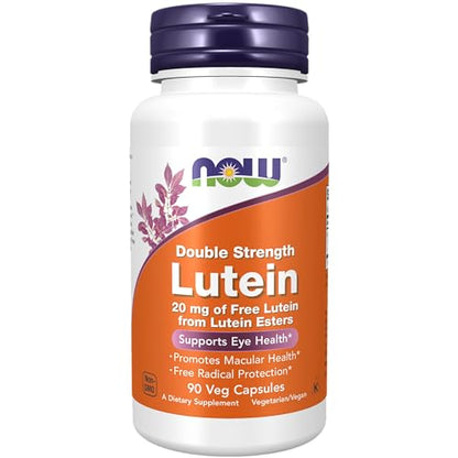 Now Foods- Lutein, Double Strength, 90 Veggie Caps