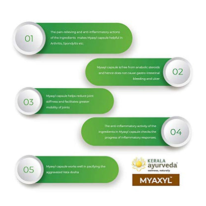 KERALA ayurveda Myaxyl - 100 Capsules