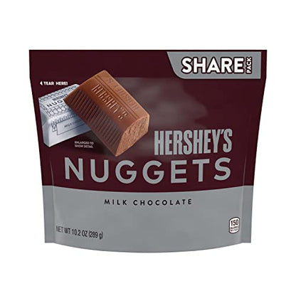 Hershey's Nuggets Candy, Milk Chocolate, 10.2 Oz