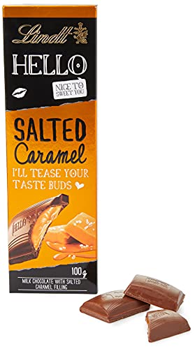 Lindt Hello Salted Caramel Pouch, 100 g
