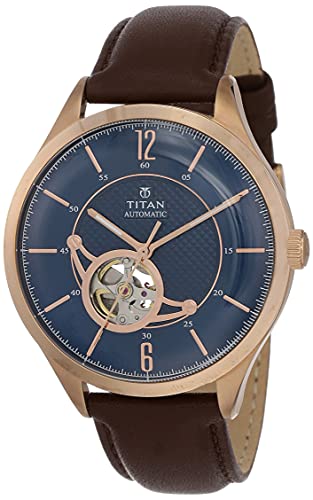 Titan Mechanical Analog Blue Dial Men's Watch-NM90111WL01 / NL90111WL01