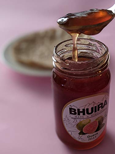 Bhuira|All Natural Guava Jelly|No Added preservatives|No Artifical Color Added|240 g|Pack of 1