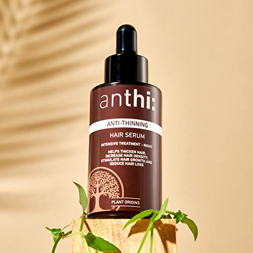 anthi: Anti-Hair Thinning Hair Serum, Hair Thickening, Stimulates Hair Growth, Intensive Treatment Plant-origins hair serum, 40 ml