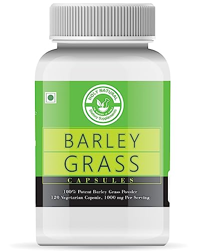 Holy Natural Barley Grass Capsule 120 Veggie Caps