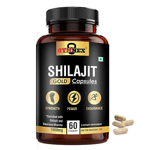 GYMNEX Shilajit Gold Capsules (60 Capsules)