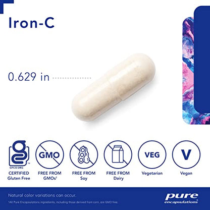 Pure Encapsulations Iron-C 60c