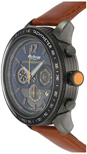 Titan Octane Signature Analog Blue Dial Men's Watch-NL1762KL01/NP1762KL01