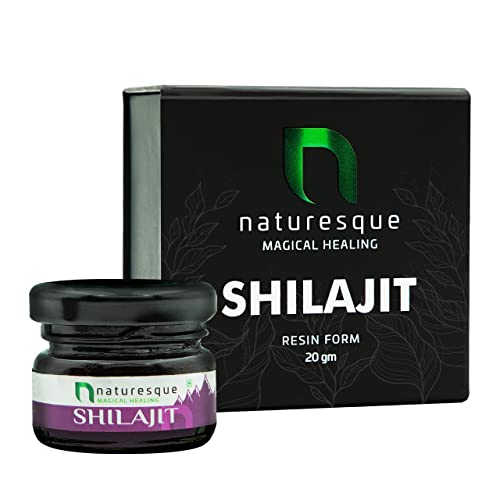 Naturesque Ayurvedic Pure Original Himalayan Shilajit Resin - 20g