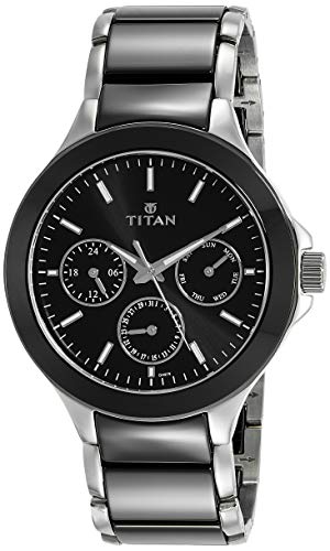 Titan Regalia Ceramics Analog Black Dial Men's Watch NM90089KD01/NN90089KD01/NQ90089KD01