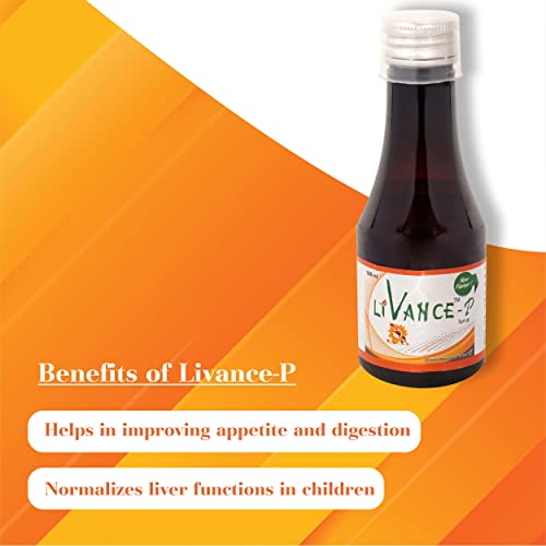 Livance-P Digestive Health Syrup for Kids, 100 ml