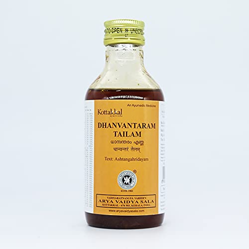 Dhanwantaram Tailam-200ml (Pack Of 1) | Of Arya Vaidya Sala Kottakkal