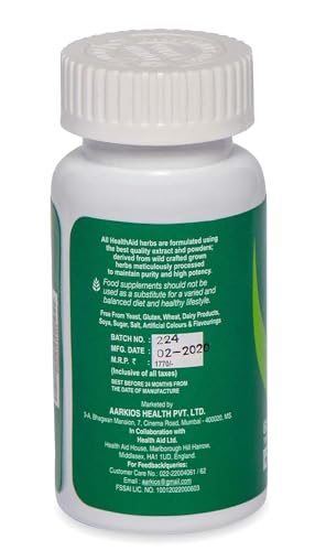 HealthAid Spirulina - 240 Tablets