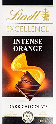 Lindt Excellence Orange Intense Dark Chocolate, 100 g