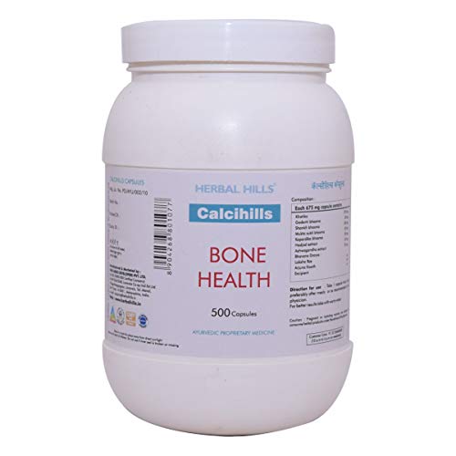 Herbal Hills Calcihills Bone Health (500 Capsule (Pack of 1))