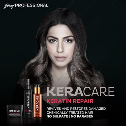 Godrej Professional Keracare Nourish Shine Argan Hair Oil (100ml) | For Glossy Nourished Hair | No Sulphate & Paraben | UV-Protect Formula