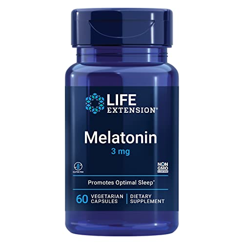 Life Extension Melatonin, 60 caps 3 mg