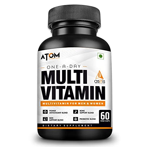 Asitis Nutrition ATOM Multivitamin for Men & Women - 60 capsules