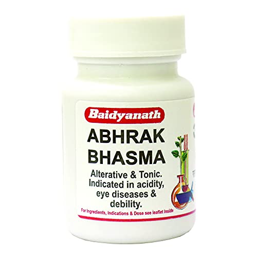 Baidyanath Abhrak Bhasma I Ayurvedic Respiratory Medicine I 10 GMS