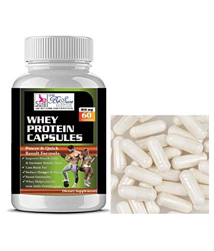 BeSure 100% Whey Protein Capsules-Gain Lean Muscle