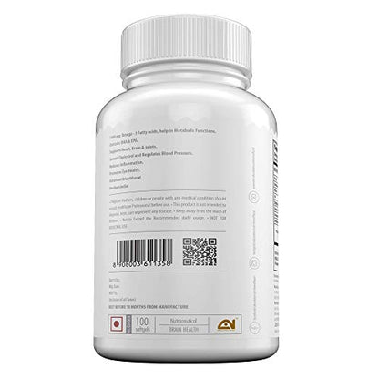 Absolute Nutrition - Fish Oil 100 Softgels