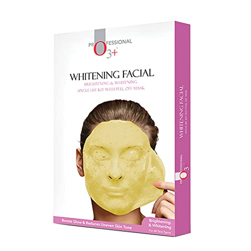 O3+ Whitening Facial Kit With Brightening & Whitening Peel Off Power Mask (45gm)