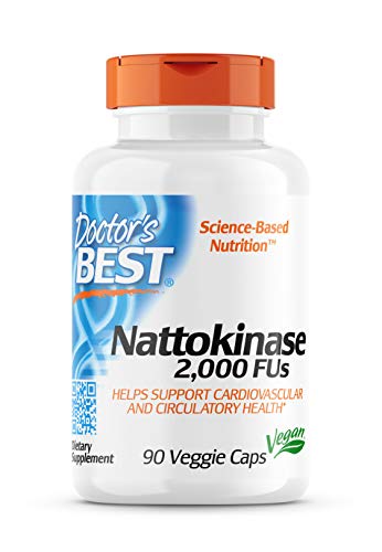 Doctor's Best Nattokinase 2,000 Fus - 90 Veggie Caps