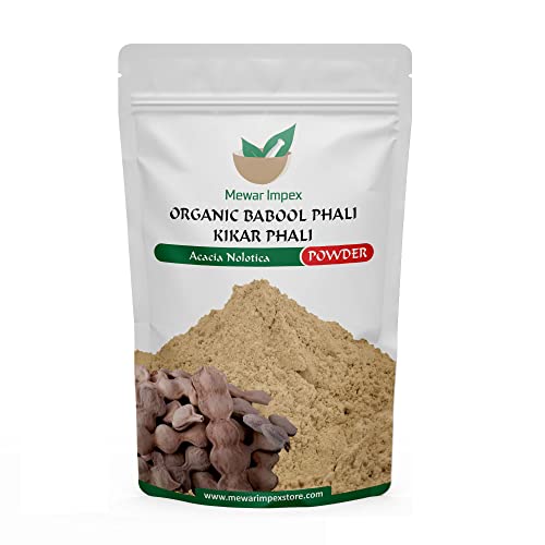 Mewar Impex 100% Organic Babool Phali Powder (400g)|Kikar Powder For Joint pain | Acacia Arabica Powder