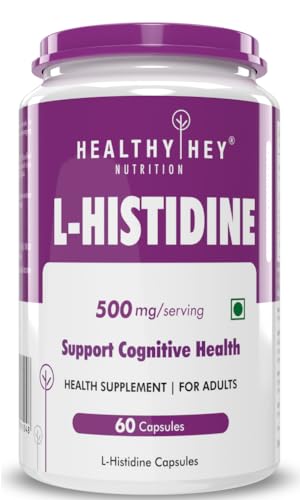 HealthyHey Nutrition L-Histidine 60 Capsules