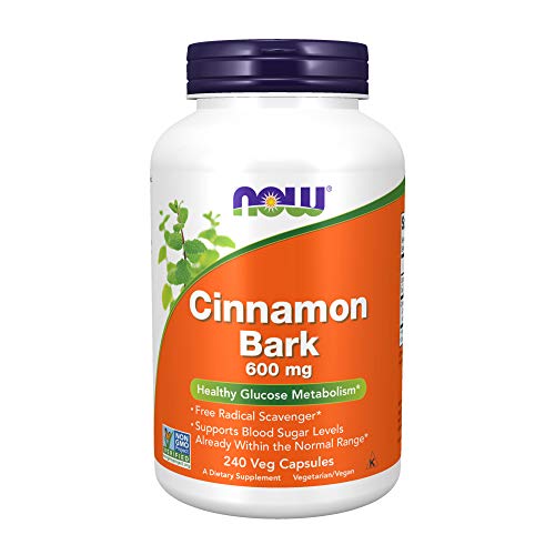 Now Foods Cinnamon Bark 600mg, 240 Capsules