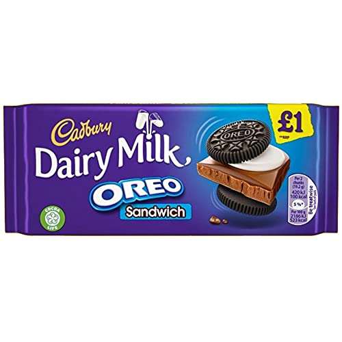 Cadbury Dairy Milk Oreo Sandwich, 96 g