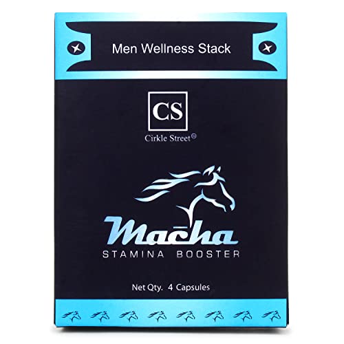 CIRKLE STREET Macha Shilajit Capsules for Men |Pack of 4 Capsules (MACHA_SHILAJIT_4)