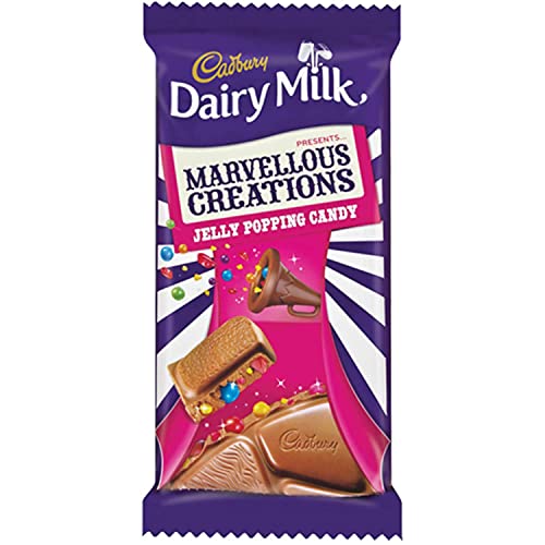 Cadbury Marvellous Creations, Jelly Popping Candy Flavour, 160 g