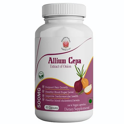 Diagnose to Cure Allium Cepa Extract of Onions 60 Capsules Pack of 1