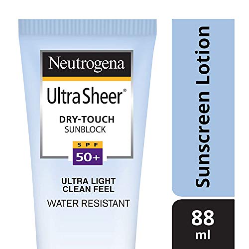 Neutrogena Ultra Sheer Dry Touch Sunblock, SPF 50+, 88ml