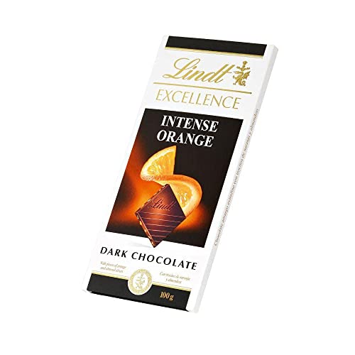 Lindt Excellence Orange Intense Dark Chocolate, 100 g