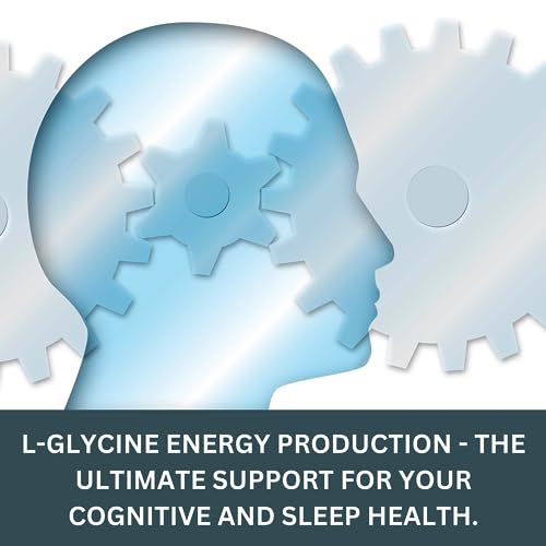 Vokin Biotech L- Glycine Energy Production - Support Cognitive and Sleep Health- 500mg- (90 Capsules)