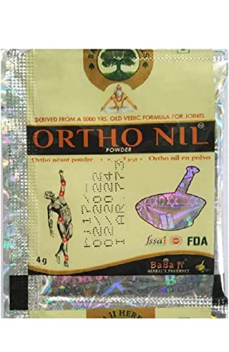 ORTHO NIL POWDER | 56 SACHETS | BABA JI HERBALS | PAIN RELIEF | FREE AZANU GOOD ORTHO CREAM