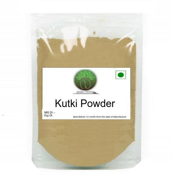 NEERAJ - Kutki root Powder- Katuki - Piccorrhiza kurroa - kardi Powder - Kutaka - Hellabore - Rohini - Kadu - Katukarogani -100 Gm