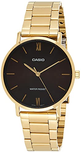 Casio Analog Brown Dial Men's Watch-MTP-VT01G-5BUDF (A1779)