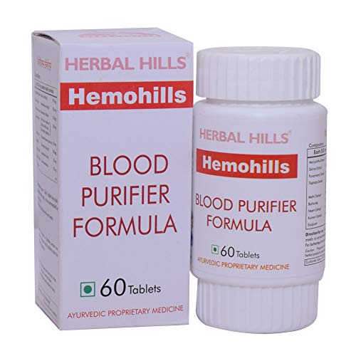 Herbal Hills Hemohills - Blood Purifier Formula 60 Tablets - Pack of 5