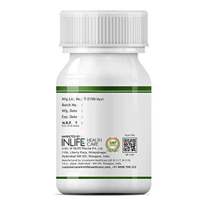 INLIFE Moringa Leaf Extract (10:1) Supplement, Weight Management, Powerful Antioxidant, 500mg - 60 Veg Capsules