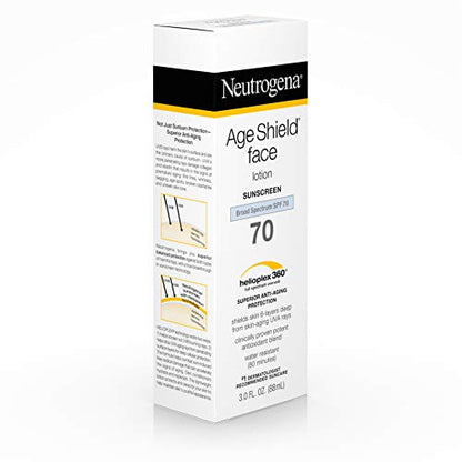 Neutrogena Age Shield Face Sunblock Spf 70-3 oz Cream