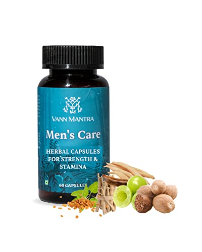 VANN MANTRA Men's care Herbal Capsules for Strength & Stamina For Daily Health and Wellness - 60 Capsules, 1000 MG Each