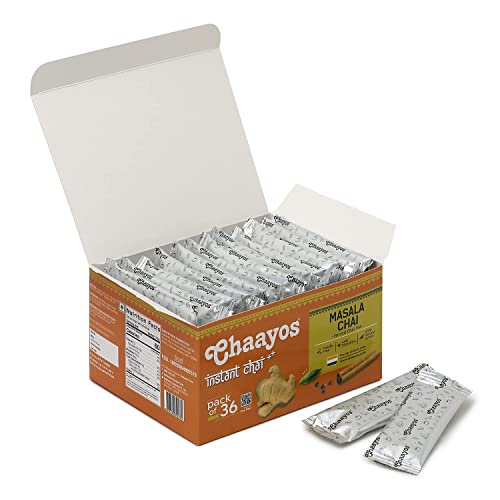 Chaayos Instant Tea Premix - Masala Flavour Tea (14g * 36 Sachets )